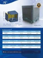 IQ Evaporative Air Cooler - EC-30 Evaporative Cooler  (10 year casing warranty)