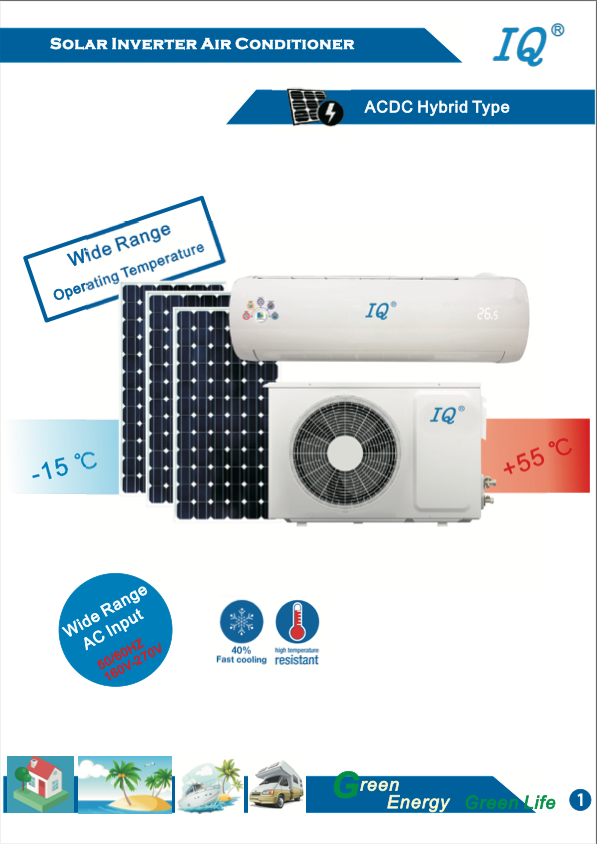 Solar Inverter Air Conditioner - RC-12ADC/FA